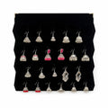 Classic Oxidized Silver Jhumka Earrings Set with Minimal & Stone Accent Designs