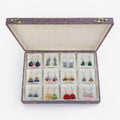 Mini Colorful Jhumka Set – 12 Pairs Cute Traditional Earrings Gift Box