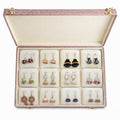 Elegant Designer Jhumka Set – 12 Pairs Premium Mixed Earrings Gift Box