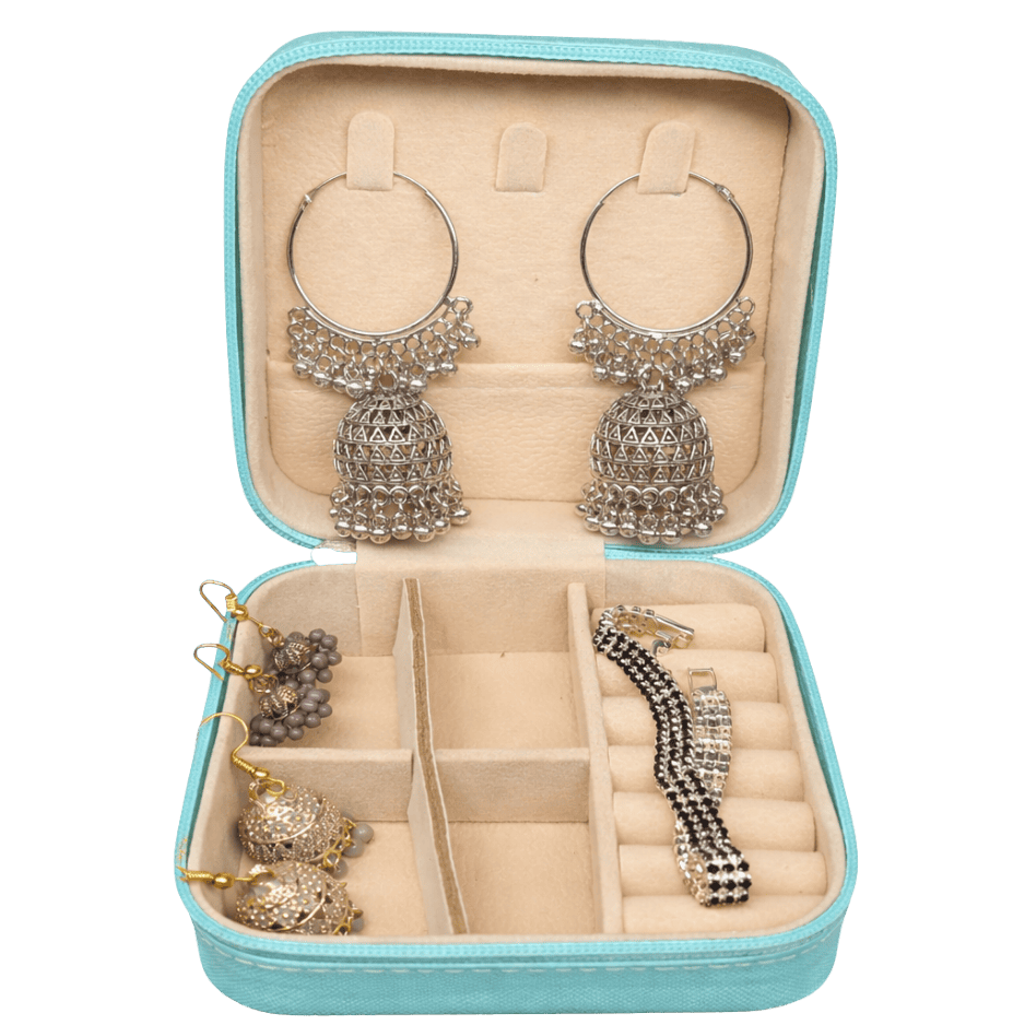 Mini Box- Oxidized Jewelry Set with Bracelet